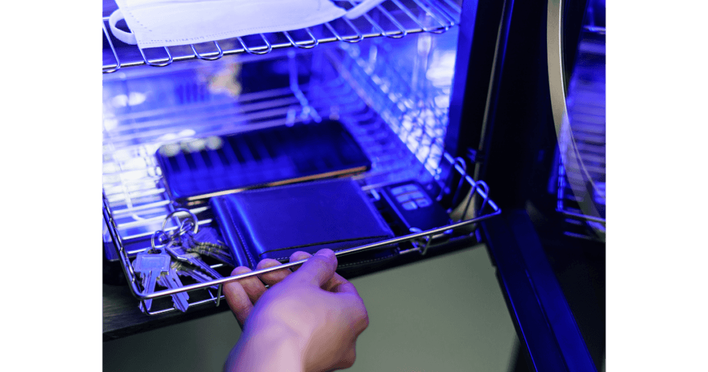 UV Sanitizer Box: LG has a UV phone sanitizer box too but it is not on sale